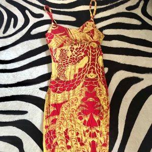 Roberto Cavalli “Just Cavalli” bodycon midi dress